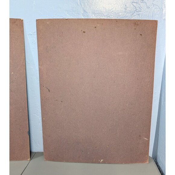 Vintage Paint by Numbers Art Panels 1960s Unfinished Blue Boy Pinky - Picture 12 of 13